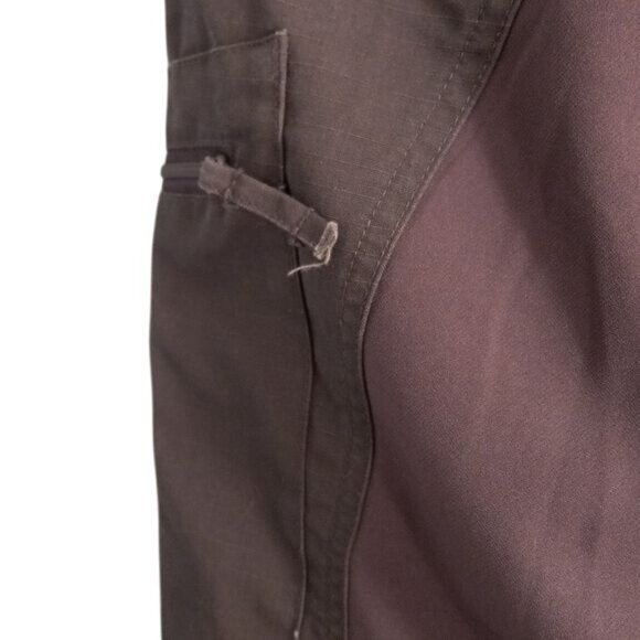 LAPG Size 38 x 30 Mens Pants Dark Gray Cargo Atlas Tactical Pockets Rip-Stop - Picture 11 of 15